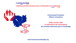 Aides sociales 2023 et subventions aux associations, des retours décevants pour le Cambodge.