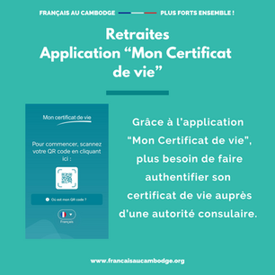 Retraites - Comment utiliser l'application "Mon Certificat de vie"?