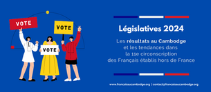 Législatives 2024 - Résultats 2ème tour à Phnom Penh - Cambodge