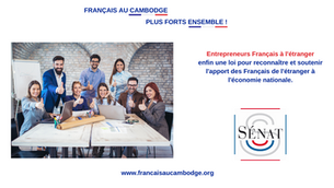 Reconnaître les entrepreneurs français à l’étranger, le Sénat vote une proposition de loi !