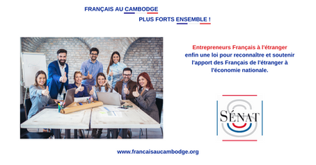 Reconnaître les entrepreneurs français à l’étranger, le Sénat vote une proposition de loi !
