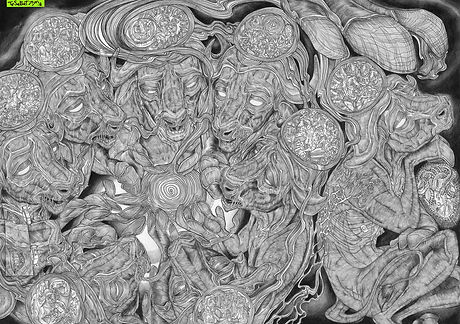 tesebat drawing family different projection love