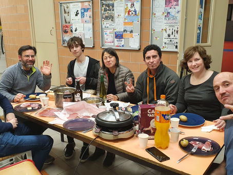 CHRISTMAS RACLETTE AU JUDO CLUB VEDASIEN