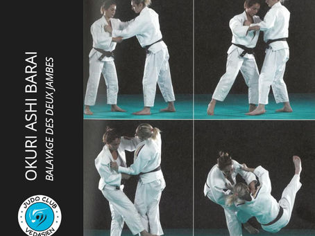 JEUDI C'EST WAZA / AUJOURD'HUI OKURI ASHI BARAI