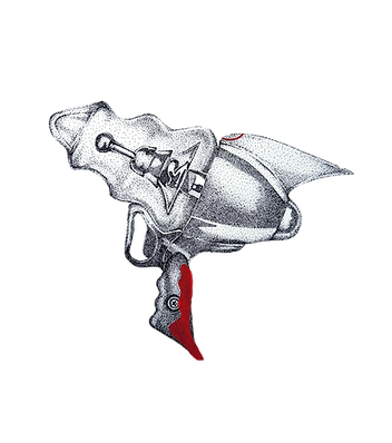 raygun stippled