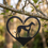 Thumbnail: Whippet Hanging Heart Memorial / Decoration