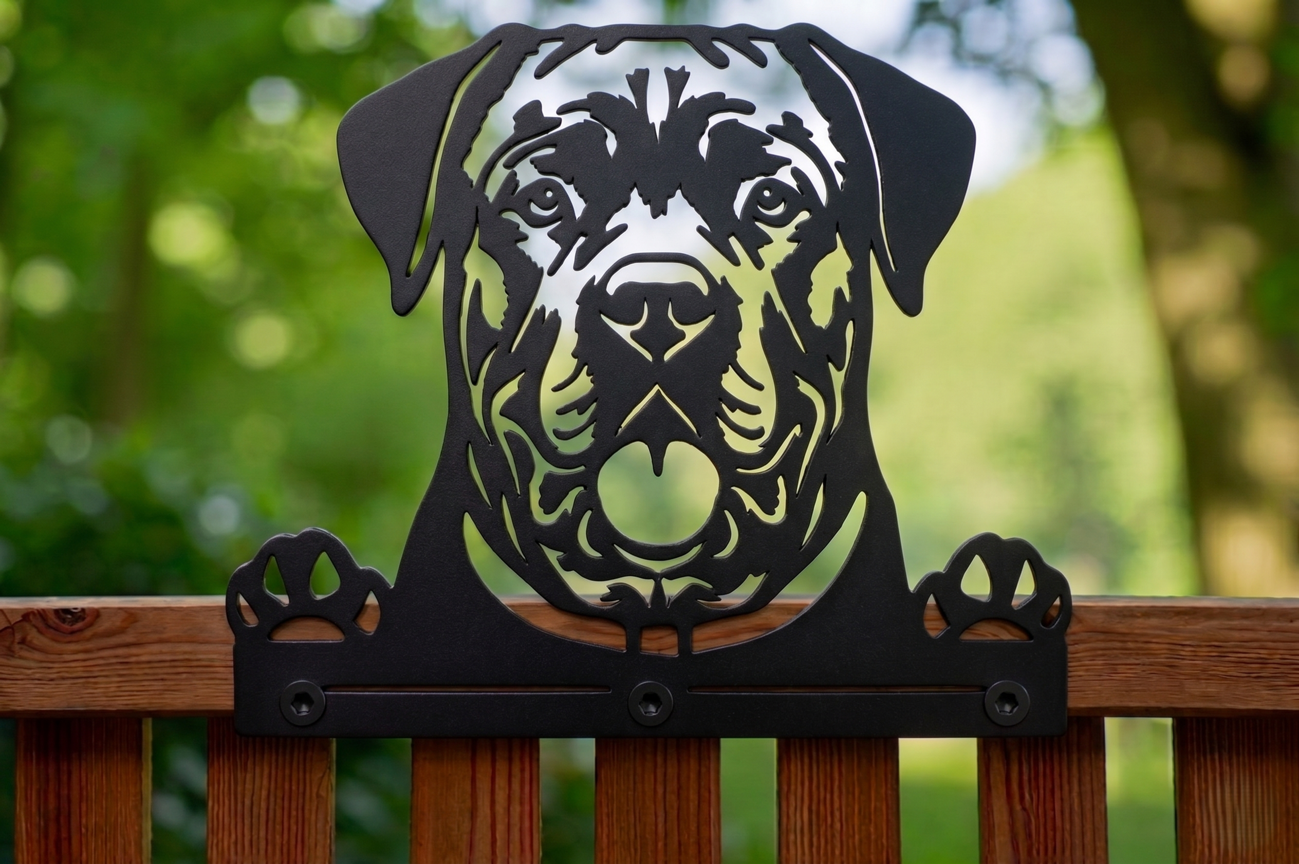 Cane Corso Fence Topper