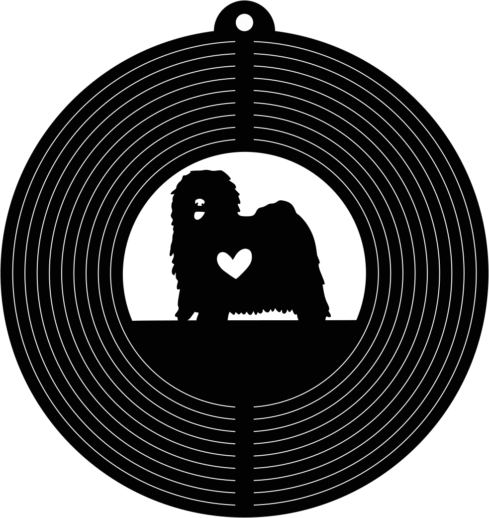 Hungarian Puli Windspinner