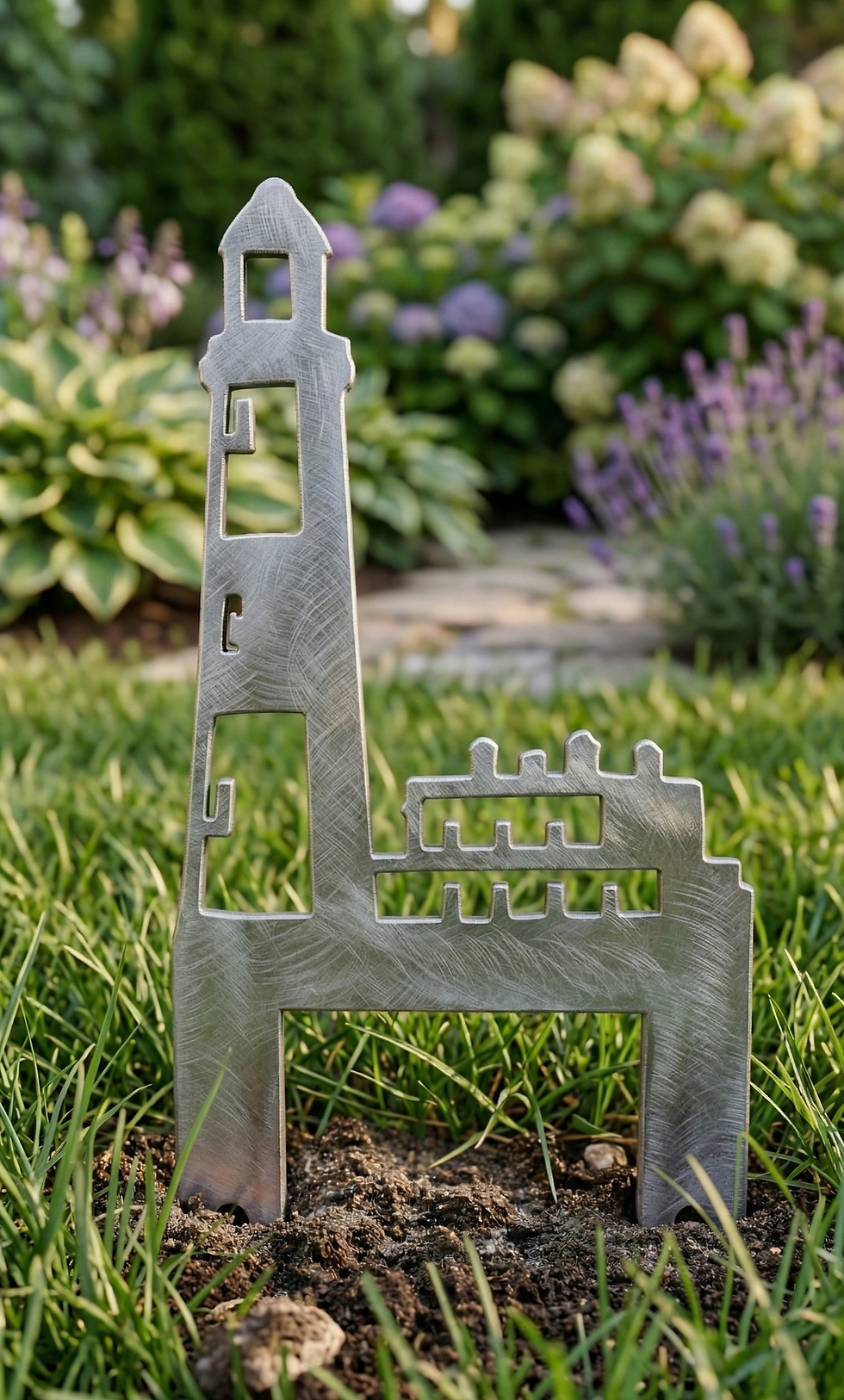 Thumbnail: Portland Bill Lighthouse Lawn Stake Ornament