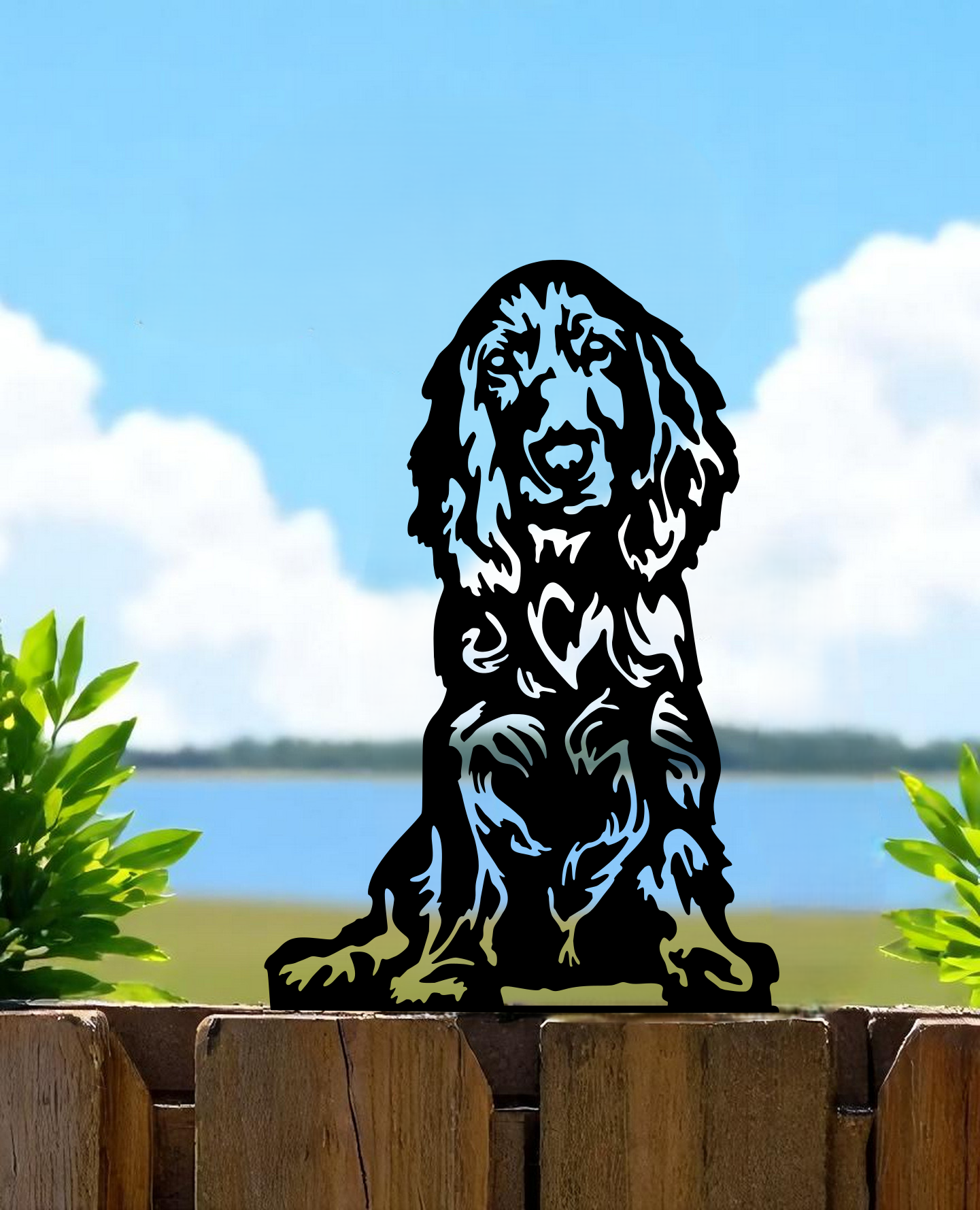 Cocker Spaniel Fence Topper