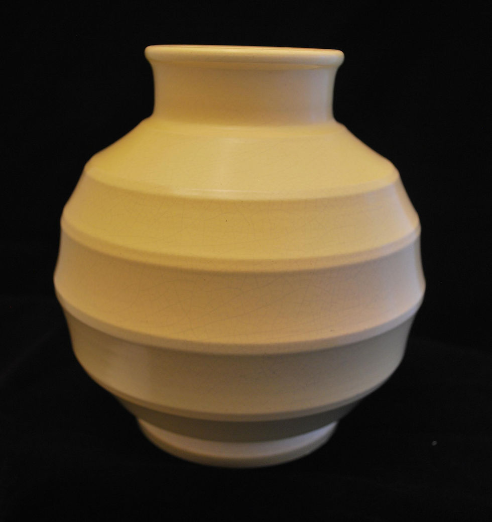 Keith Murray Wedgwood Vase - Football