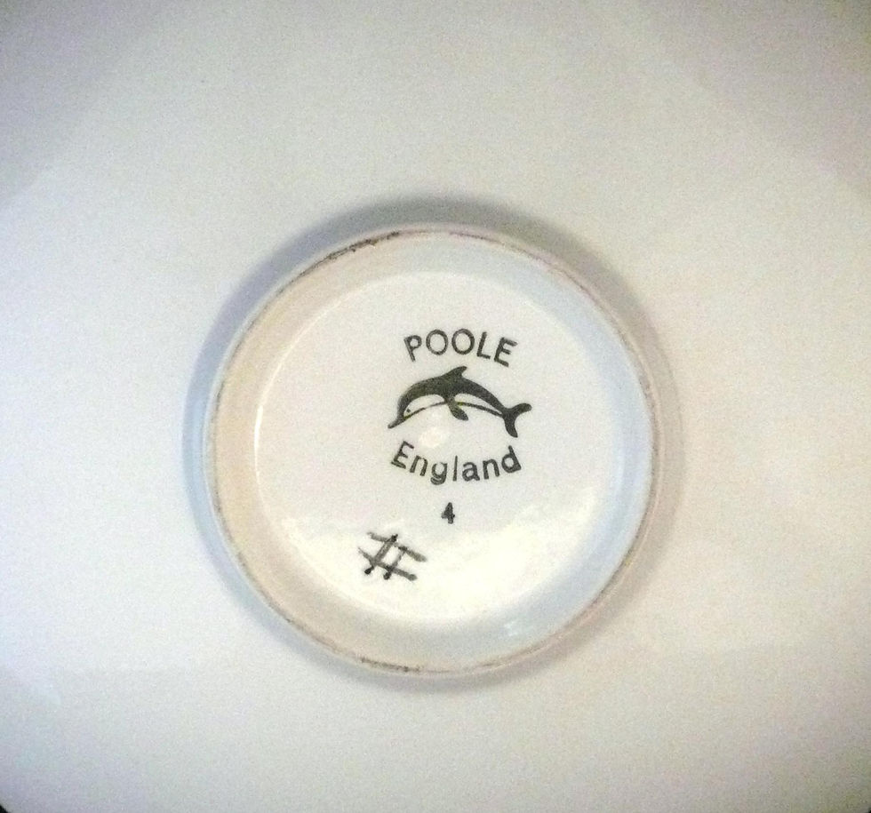 Thumbnail: Poole Delphis Plate - SOLD
