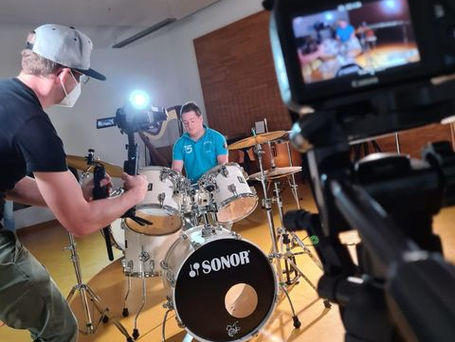 Musikalischer Videodreh für den Kreismusikverband Trier-Saarburg