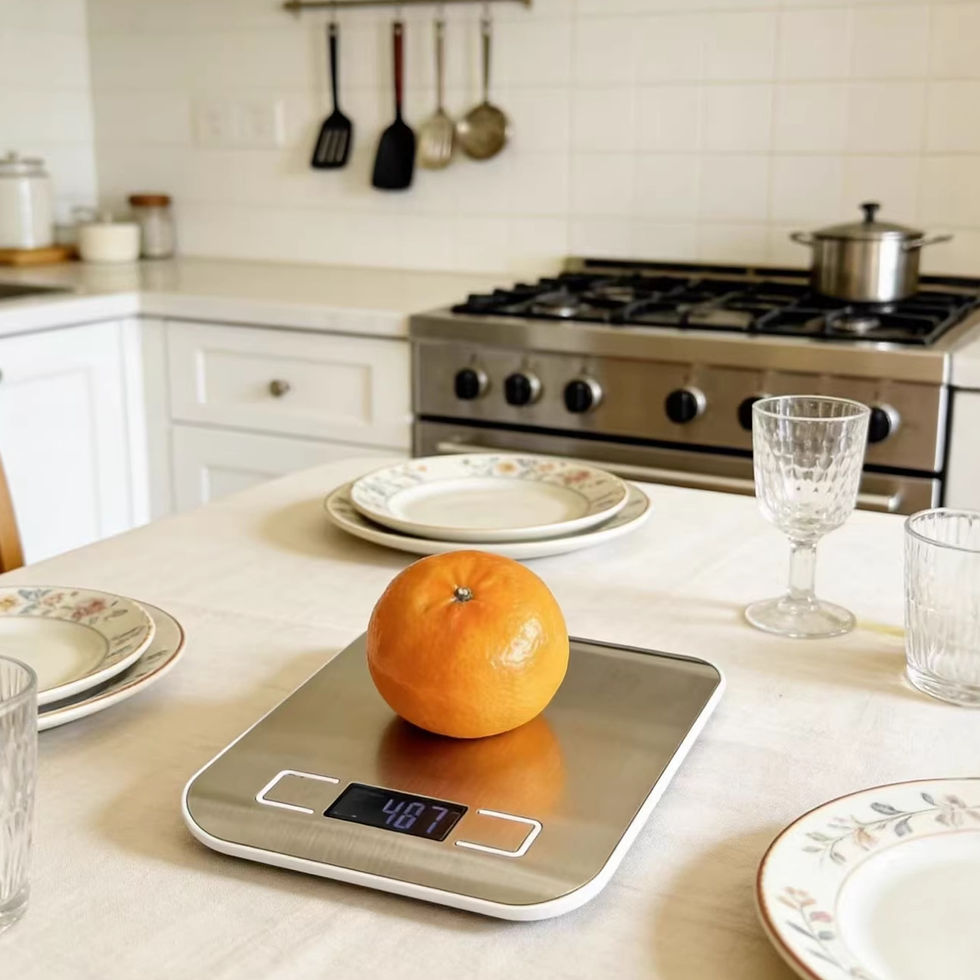 Thumbnail: Digital Kitchen Scale Stainless Steel Food Weighing Scale