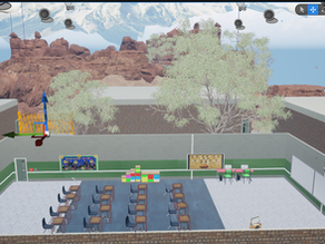 Classroom Created in the Level!