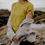 Thumbnail: merino cap sleeve tee | woad yellow