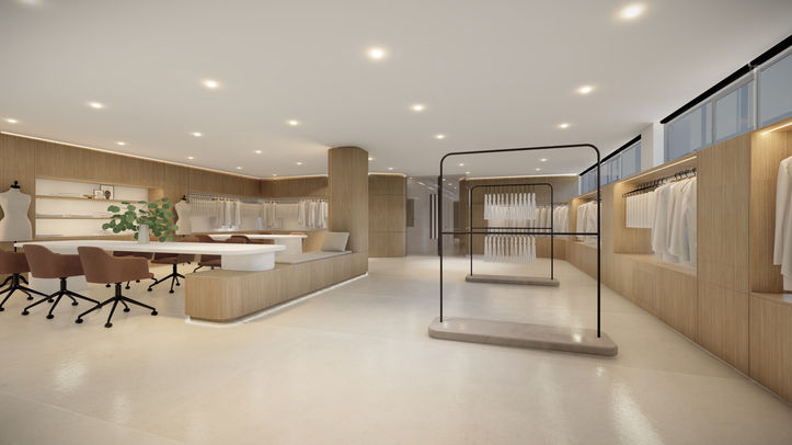 headquarters design, ofis tasarımı, tekstil ofisi, mimar, mimar elif güngör 