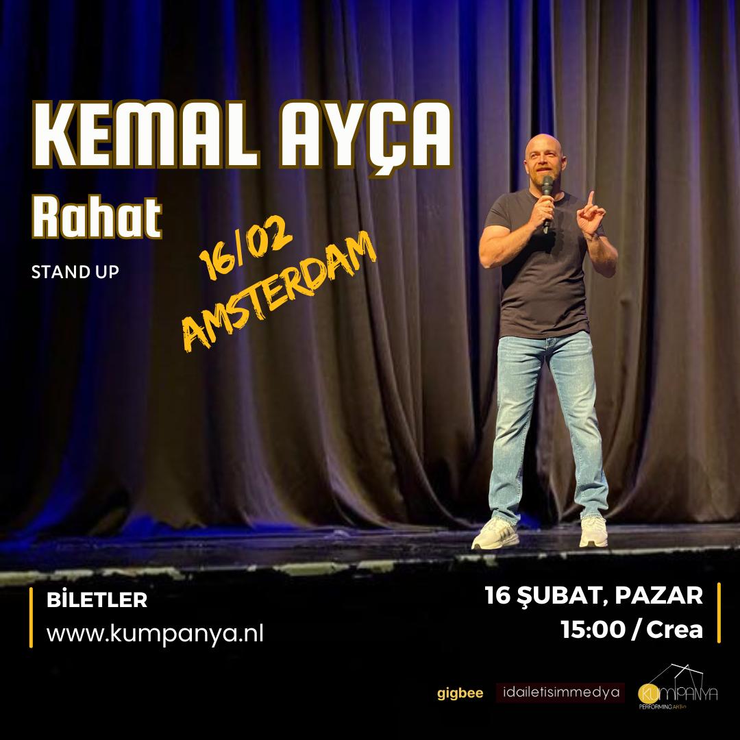 Kemal Ayça Stand Up - Rahat (Amsterdam) afişi