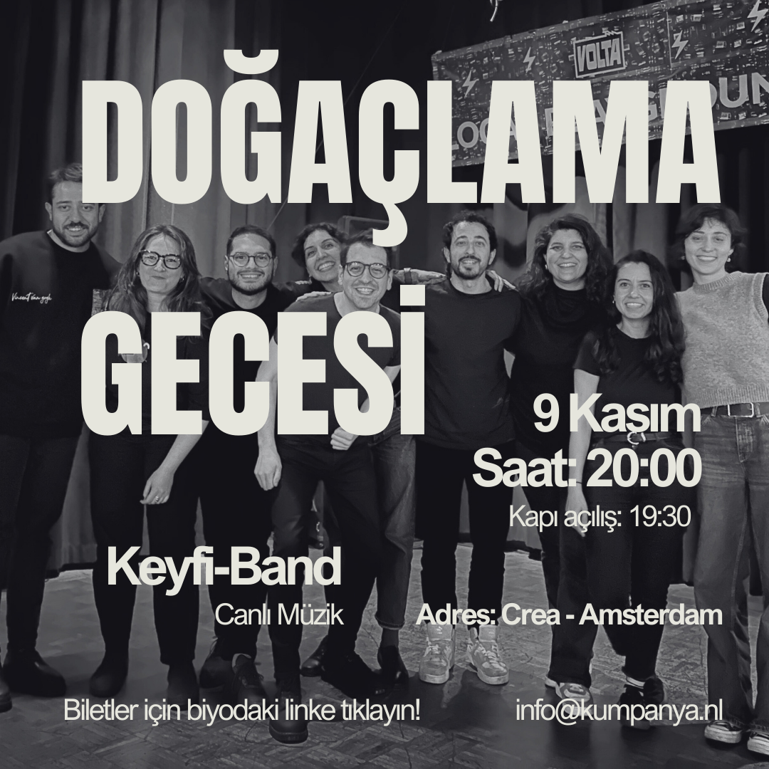Sahnede Doğaçlama Gecesi (Amsterdam) afişi