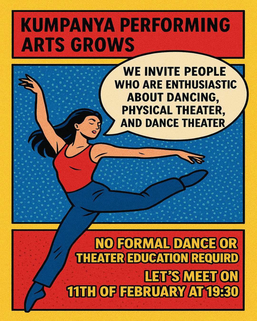 Kumpanya Dance Theatre afişi
