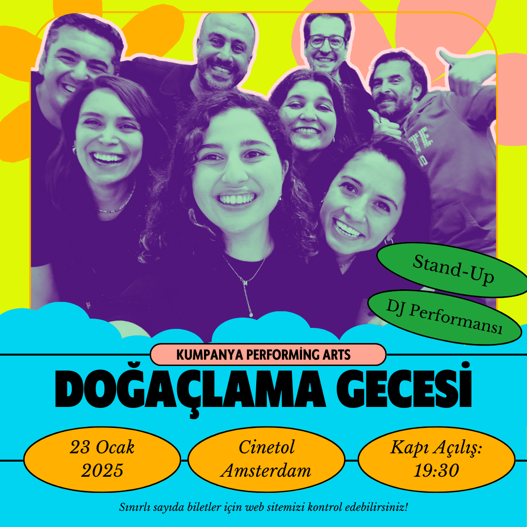 Sahnede Doğaçlama Gecesi (Amsterdam) afişi
