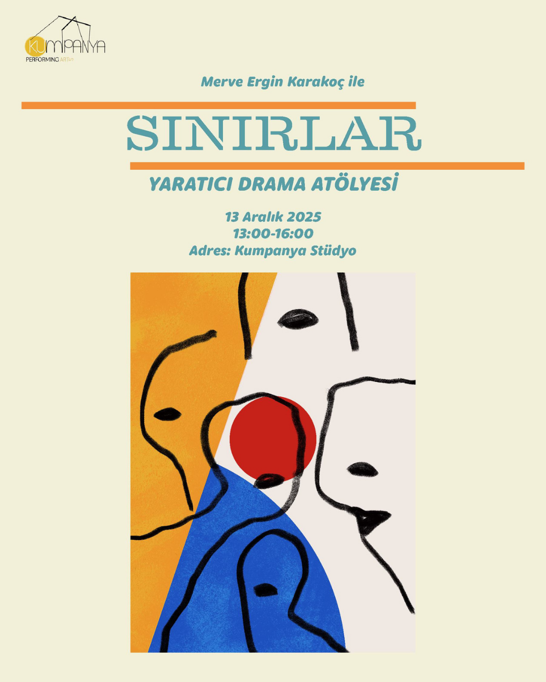 Yaratıcı Drama ile Sınırlar Kavramı Üzerine Farkındalık Yaratmak afişi