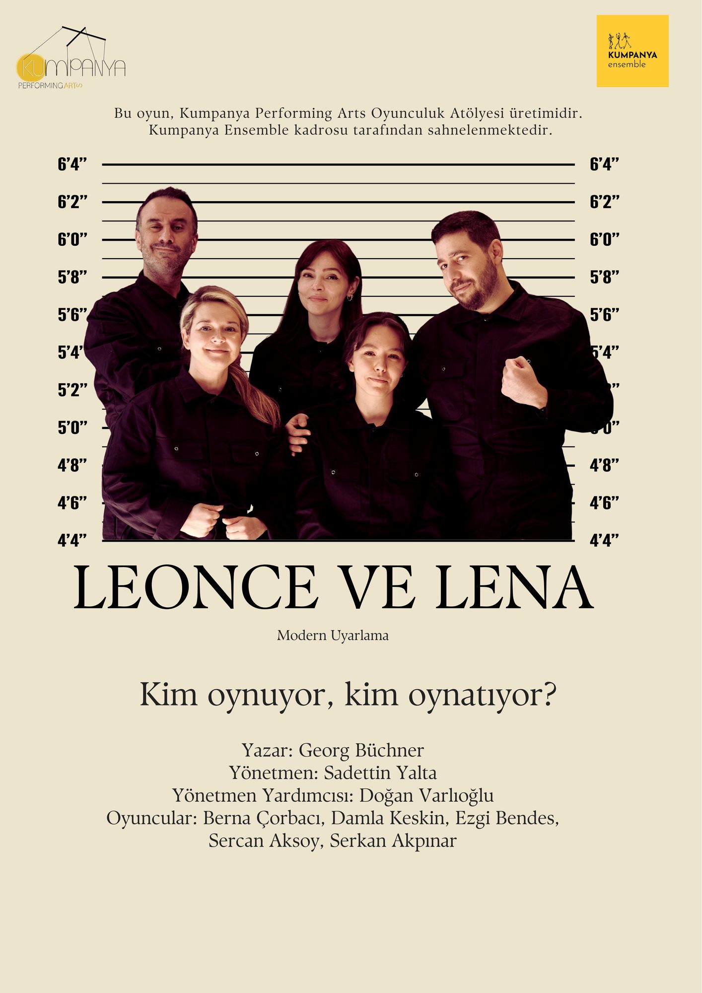 Leonce ve Lena afişi