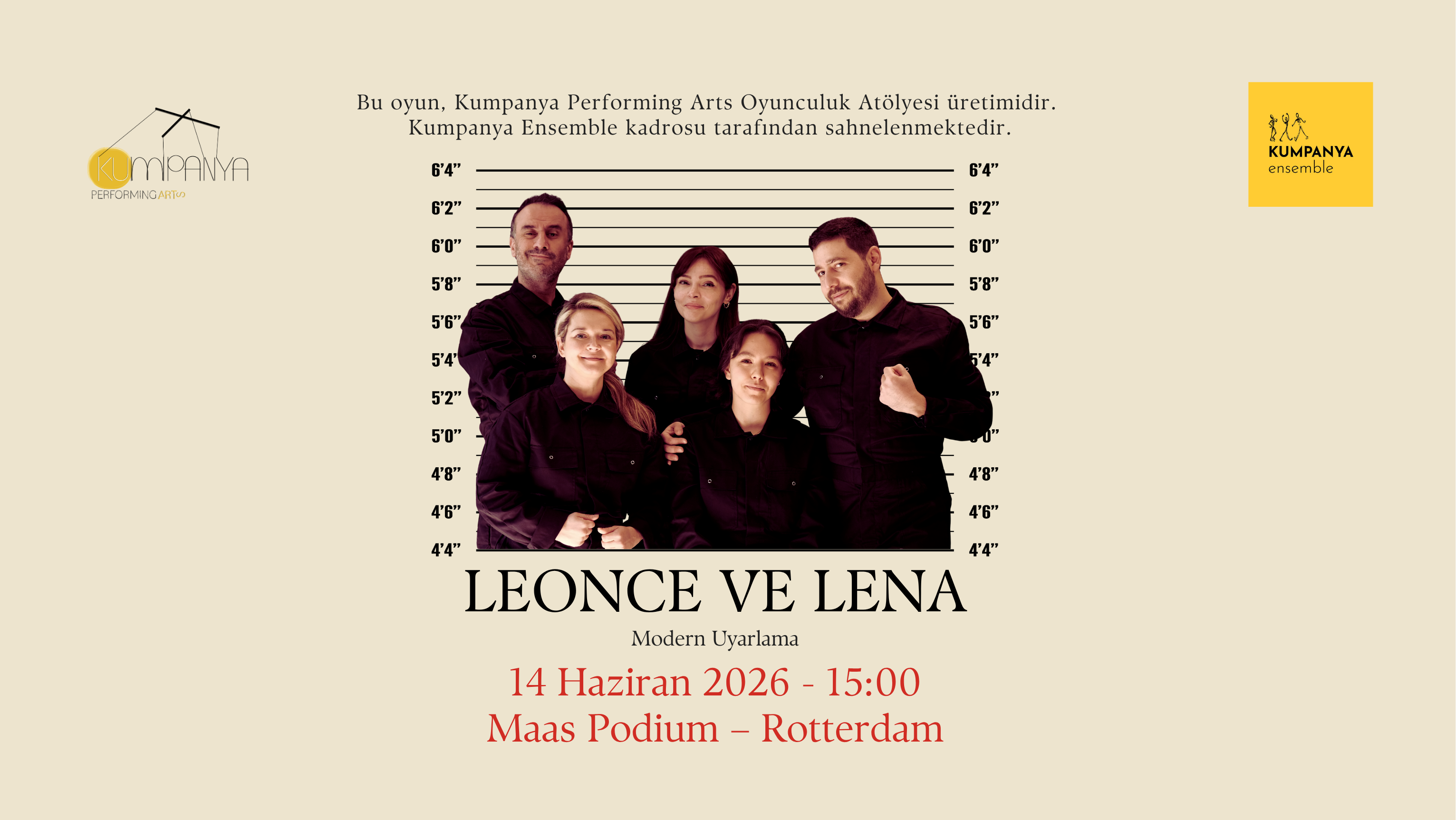 LEONCE ve LENA (Rotterdam) afişi