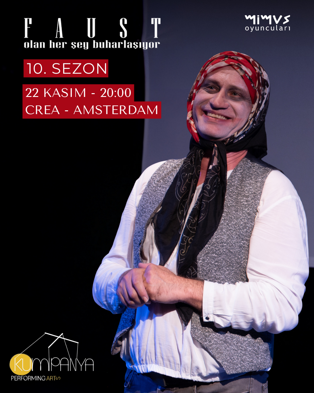 Faust Olan Her Şey Buharlaşıyor (Amsterdam) afişi