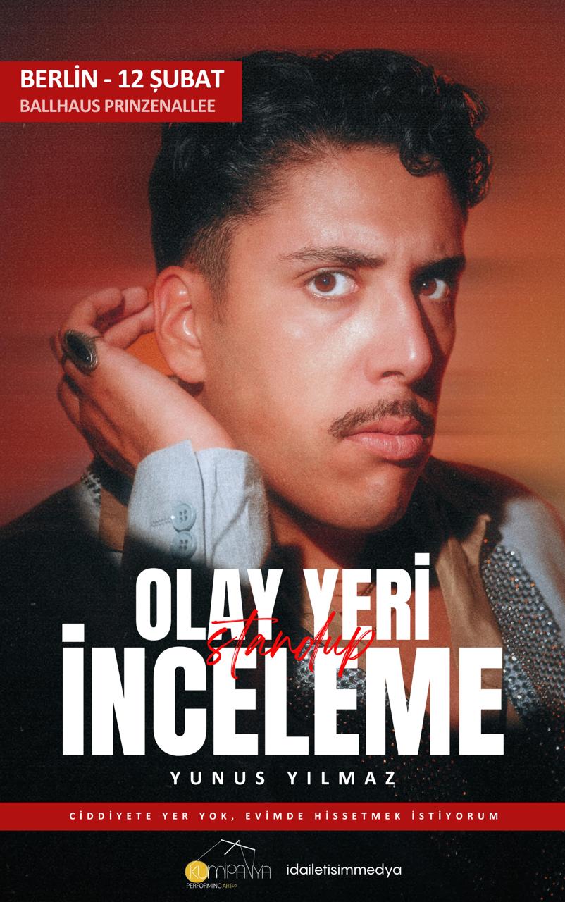 Benyunusyılmaz - Olay Yeri İnceleme Stand Up (Berlin) afişi
