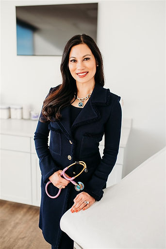 Doctor in her office
