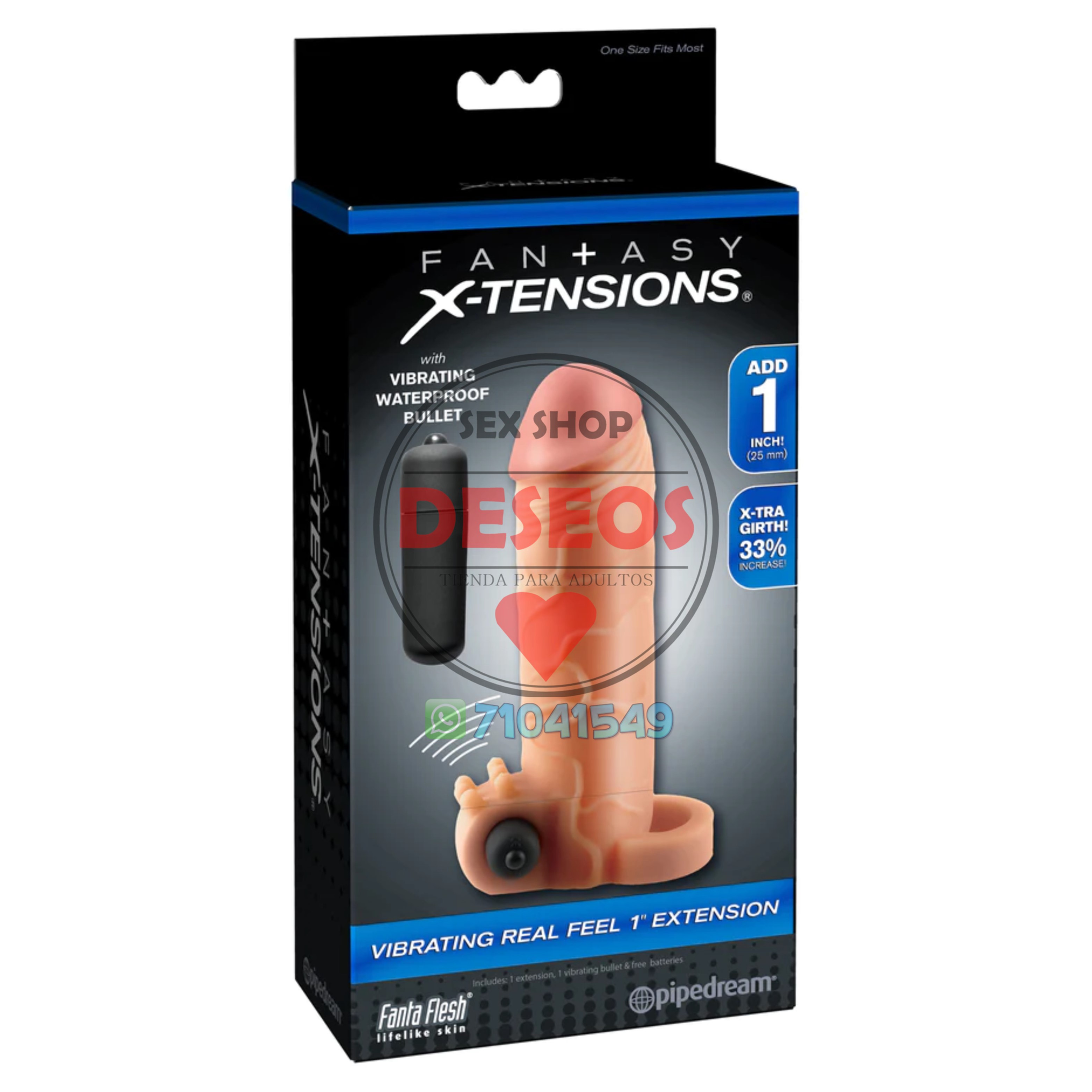 EXTENSION DE 1 "VIBRANTE REAL FEEL FANTASY X-TENSION - LIGERO