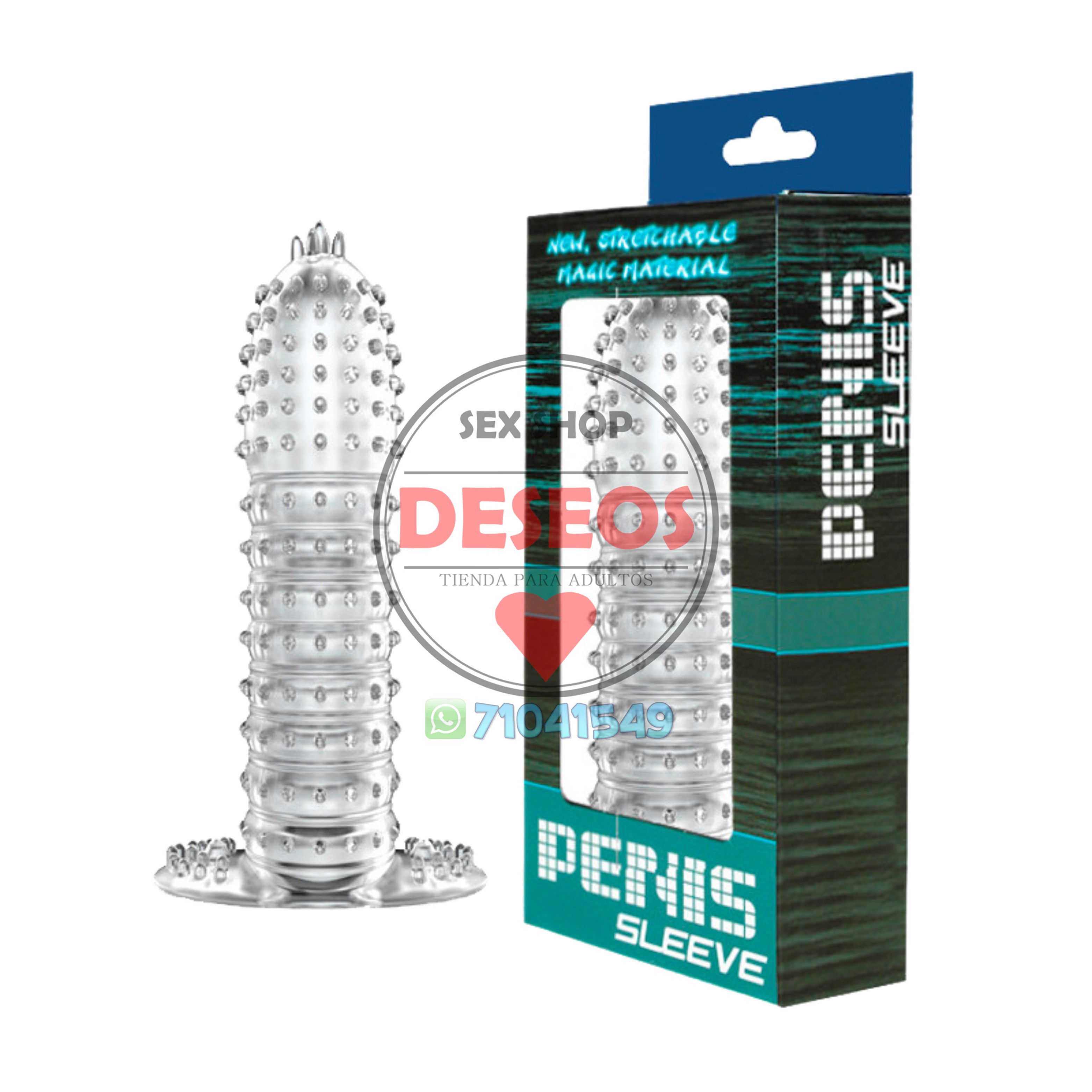 PENIS SLEEVE ESTRIADO