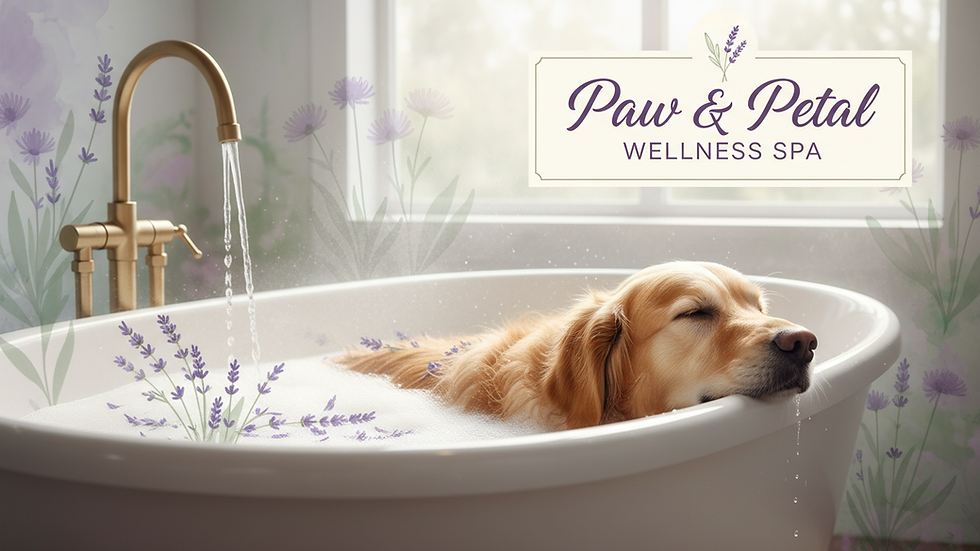 Natural Dog Spa Care: Embracing Gentle Wellness for Your Beloved Companion
