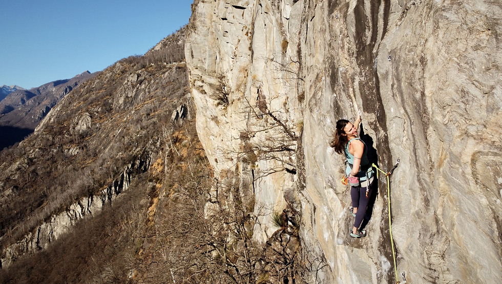 Arrampicate invernali n Ticino