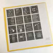 partition 
risographie 
papier découpé
musique