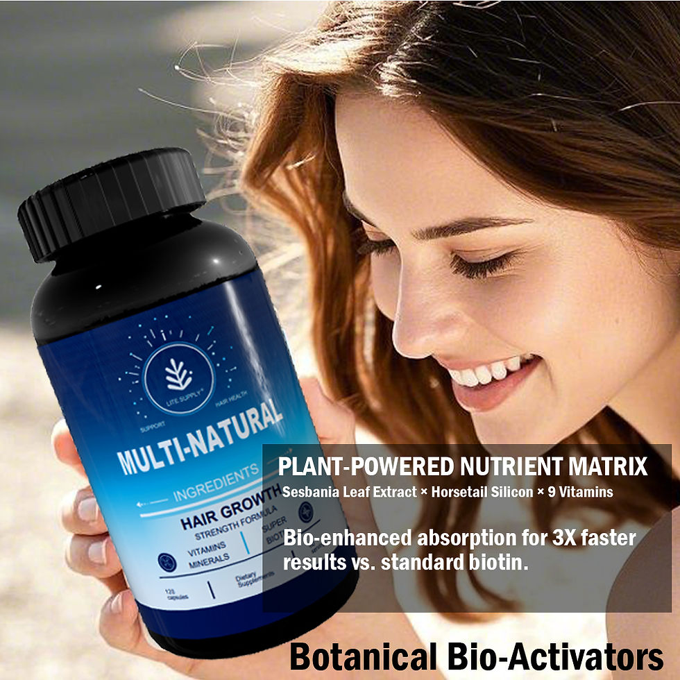 Miniaturbild: Hair Growth Vitamins for Women & Men, 120 Hair Growth Capsules