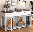 Furniture dog crate 