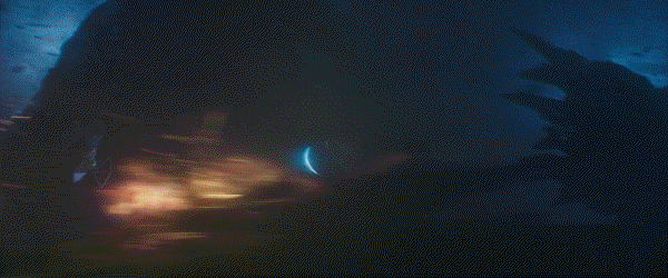 Asteroid destruction by TIE fighter.gif