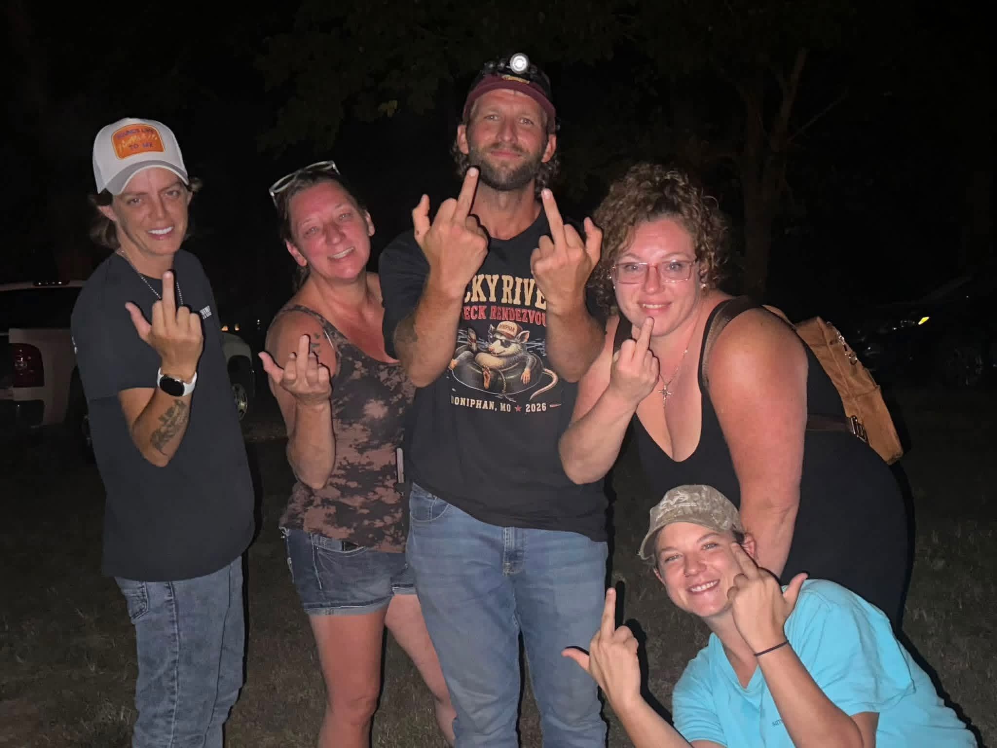 Rendezvous Eve: by then it felt less like we were putting on a show and more like everybody was just hanging out at the same campground.