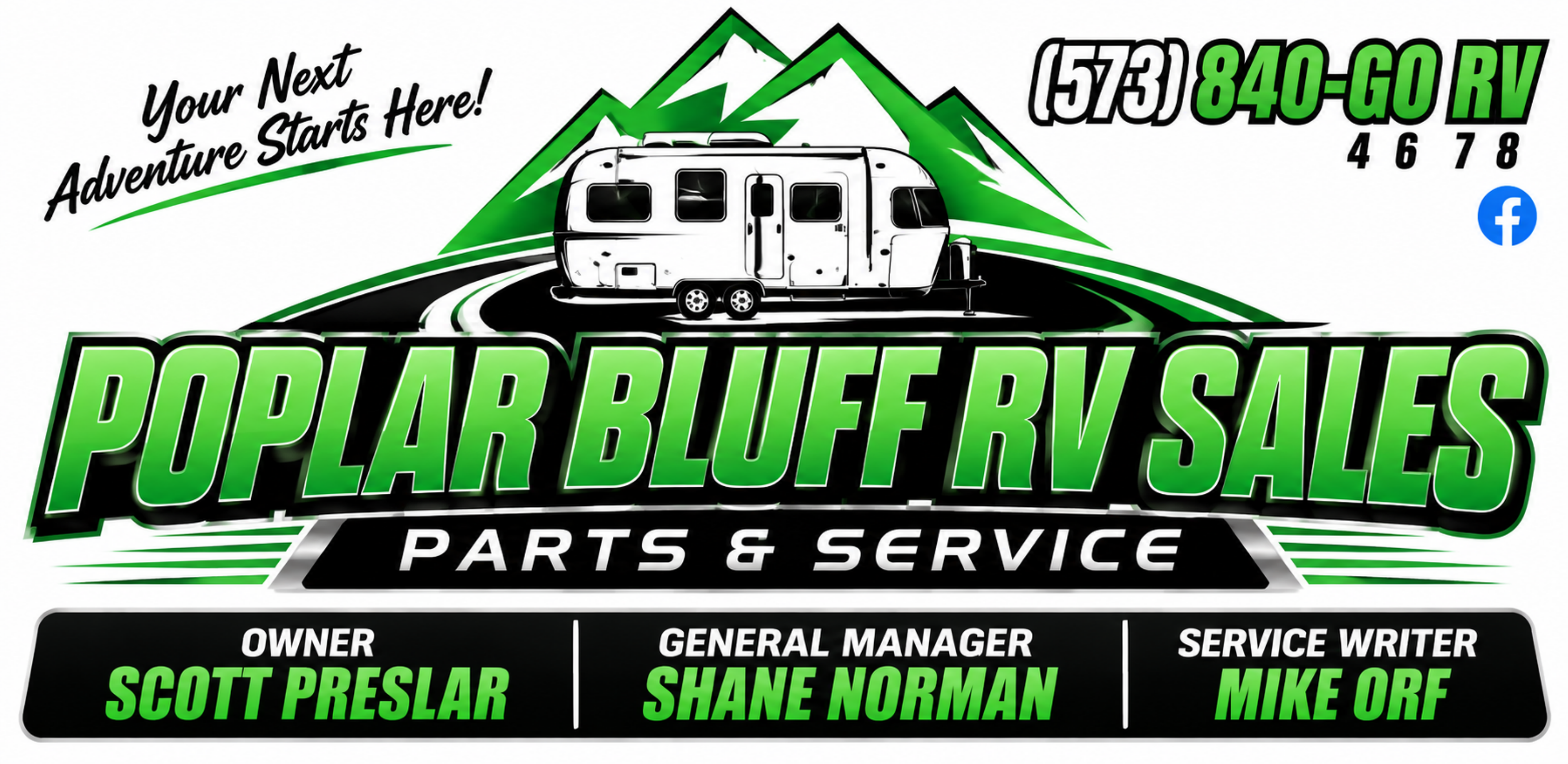 Poplar Bluff RV Sales approved logo.
