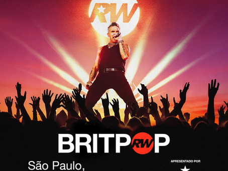 Venda de ingressos para show de Robbie Williams começa nesta quinta-feira, dia 09/04