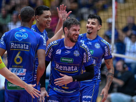 Vôlei Renata disputa semifinal da Copa Brasil 2026 em Londrina após conquista do título sul-americano