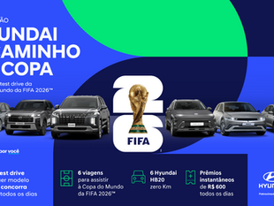 Hyundai lança promoção que levará torcedores para a Copa do Mundo FIFA 2026™