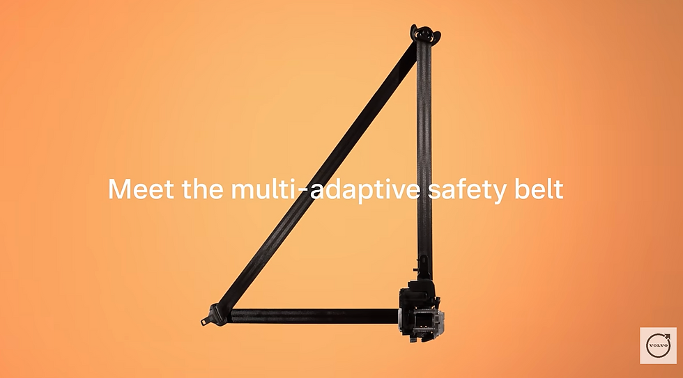 Cinturón multiadaptativo de Volvo Cars es reconocido por TIME como una de las Mejores Invenciones de 2025