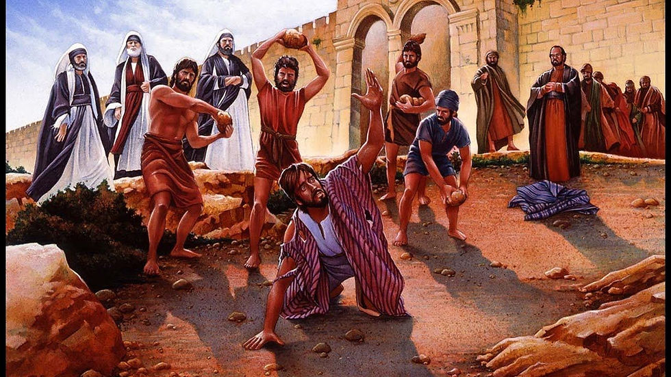 Die Martelare (2): Stefanus, die diaken, gestenig 34nC