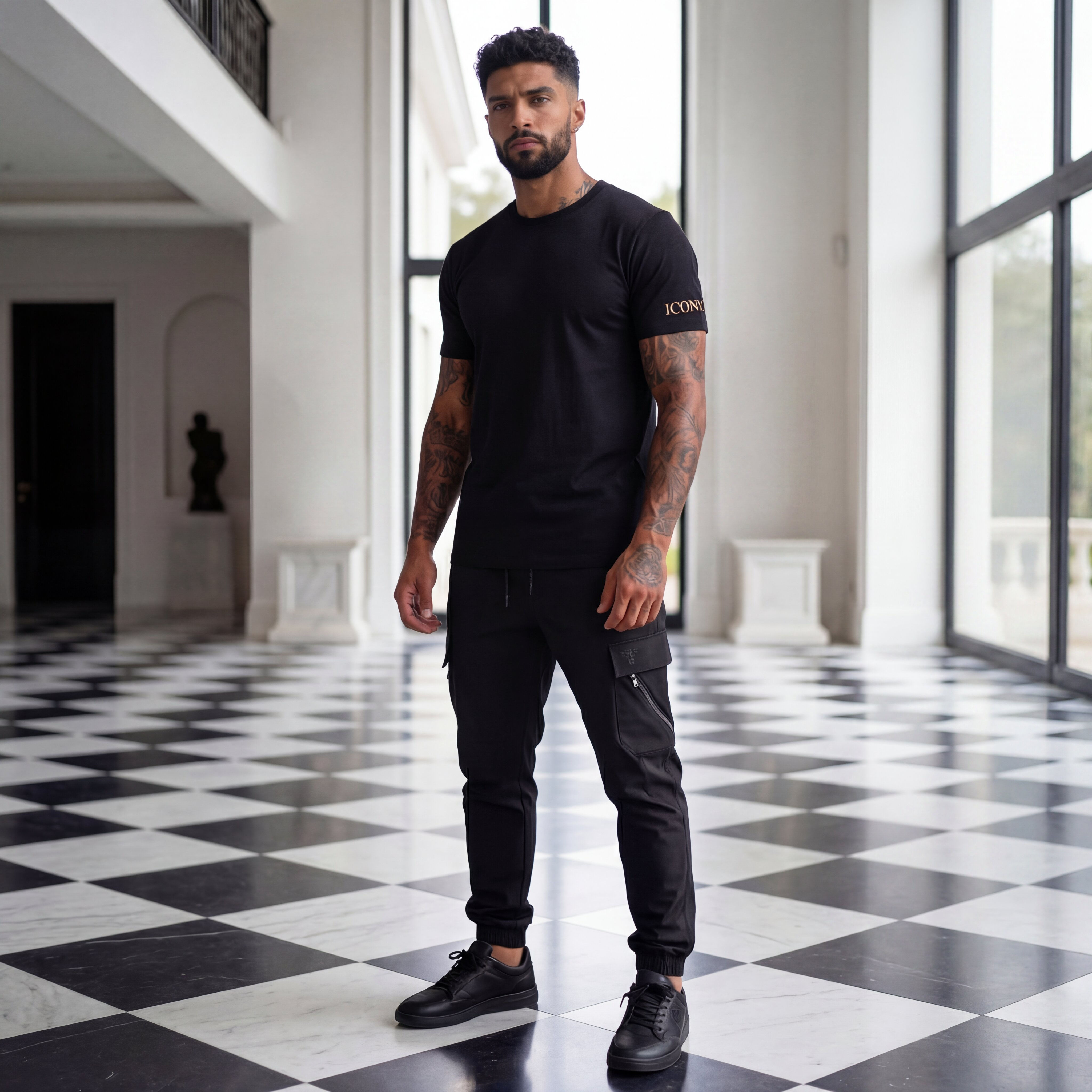 Portal Tee - Black