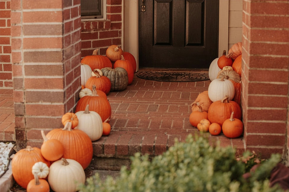 Pumpkin Pleaser Custom Walkway Display