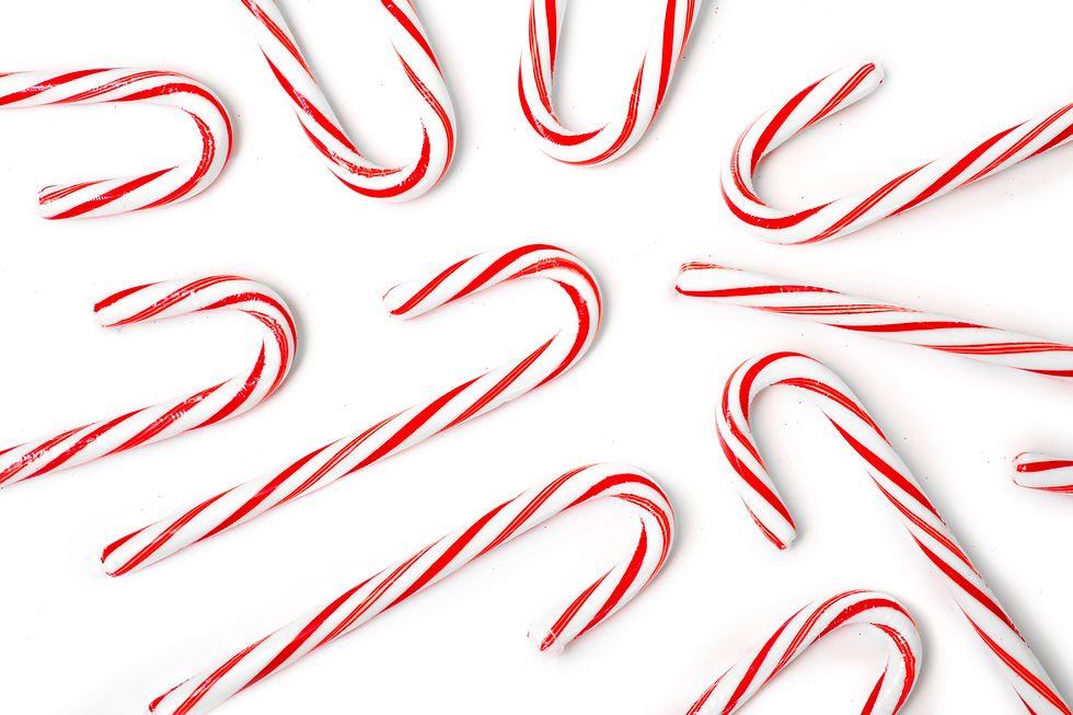 HotSugarPop Candy Cane Kettle Flavor Popcorn Mint Candy Cane Background HSP