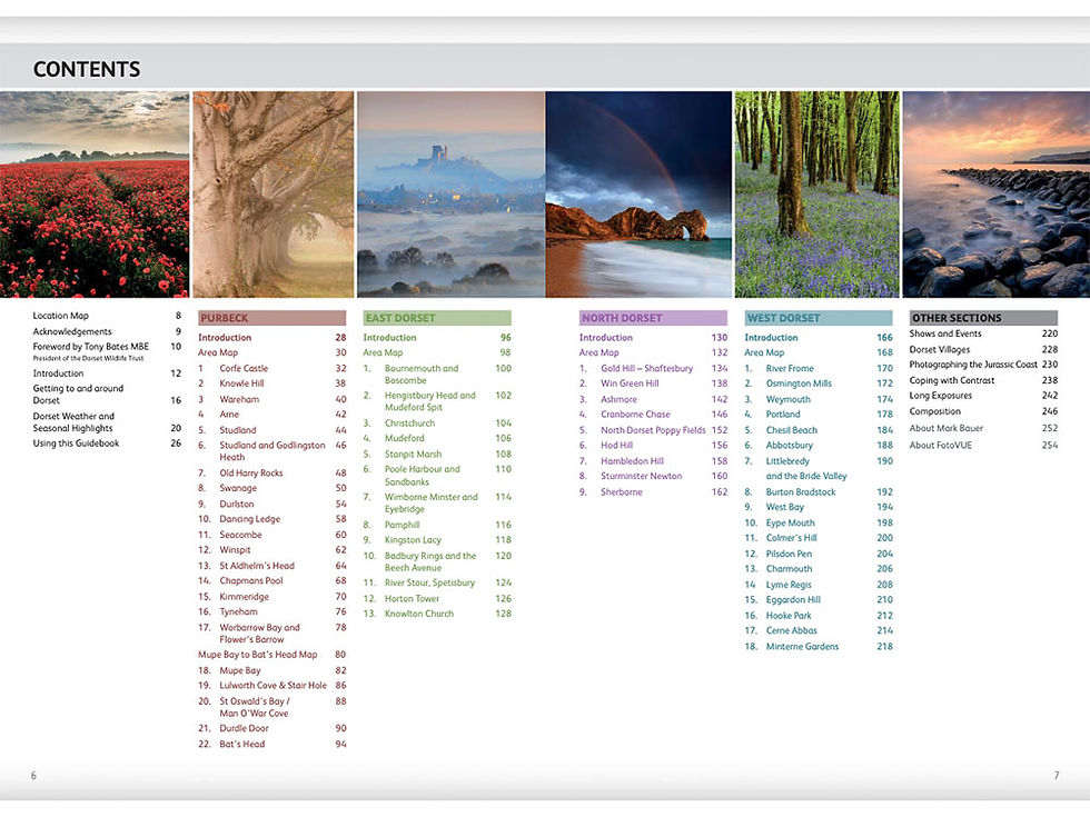 Thumbnail: photographing-dorset-contents